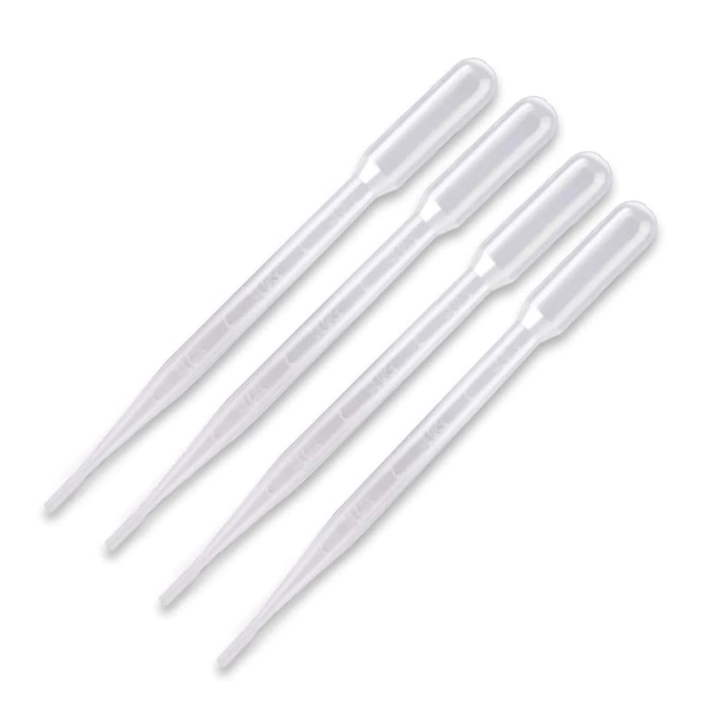 Transparent Sterile Disposable Pipette Plastic Dropper Micro Pasteur 3ml Transfer Pipettes