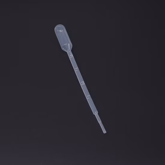 Equipamento médico de plástico laboratório pp material descartável graduado conta-gotas 1ml 2ml 3ml pipetas de transferência estéreis transparentes oem
